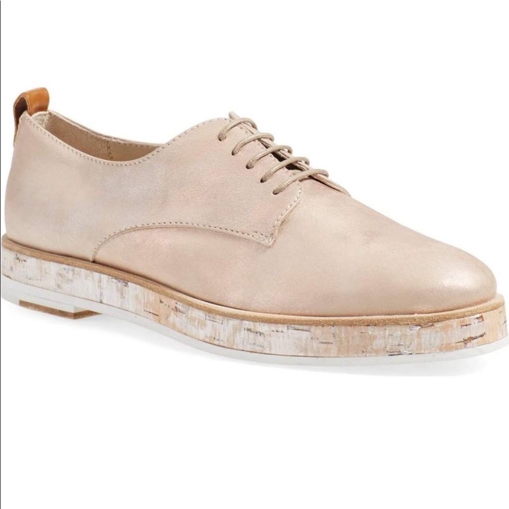 AGL Rose Gold Loafers